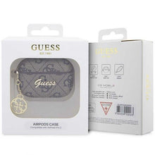 Заредете изображение във визуализатора на галерията – Guess GUAP2G4GSMW AirPods Pro 2 cover brown/brown 4G Charm Collection
