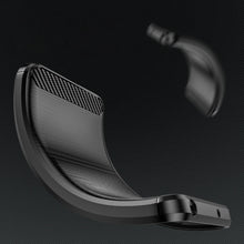 Заредете изображение във визуализатора на галерията – Carbon Case for Samsung Galaxy S24 Flexible Silicone Carbon Cover - Black
