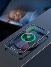 Заредете изображение във визуализатора на галерията – Wireless Induction Charger QI Universal Fast Charge - FC06 15W Black (min.2A)
