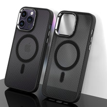 Заредете изображение във визуализатора на галерията – Tel Protect Magnetic Carbon Case for Iphone 11 Pro Max Black
