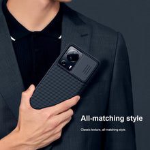Заредете изображение във визуализатора на галерията – Nillkin CamShield Pro PC+TPU Case for Xiaomi 13 Lite black
