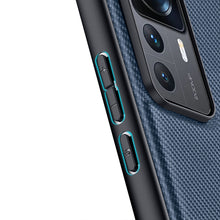 Заредете изображение във визуализатора на галерията – Dux Ducis Fino case for Xiaomi 12T Pro / Xiaomi 12T cover with silicone frame blue
