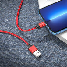 Заредете изображение във визуализатора на галерията – Borofone Cable BX87 Sharp - USB to Lightning - 2,4A 1 metre red
