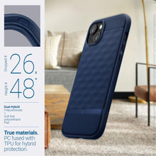 Заредете изображение във визуализатора на галерията – CASEOLOGY PARALLAX MAG MAGSAFE IPHONE 15 MIDNIGHT BLUE
