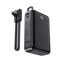 Заредете изображение във визуализатора на галерията – Acefast M4 PD 67W 20000mAh Powerbank with built-in cable - black
