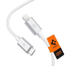 Заредете изображение във визуализатора на галерията – Spigen PB2200 ARCWIRE MFi Lightning CABLE 200CM WHITE
