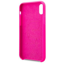 Заредете изображение във визуализатора на галерията – Karl Lagerfeld KLHCI61SILFLPI iPhone Xr różowy/pink Silicone Ikonik Neon Outline
