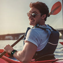 Заредете изображение във визуализатора на галерията – Xiaomi QCY stylish smartwatch black (GTC S1)
