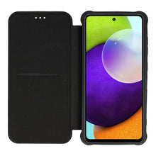 Заредете изображение във визуализатора на галерията – Razor Leather Book Case for Samsung Galaxy S23 FE black
