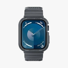 Заредете изображение във визуализатора на галерията – Spigen Rugged Armor Pro Case for Apple Watch 4 / 5 / 6 / 7 / 8 / 9 / SE (44 / 45 mm) - Dark Gray
