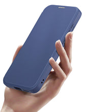 Заредете изображение във визуализатора на галерията – Dux Ducis Skin X Pro case with magnetic ring / stand for Samsung S24 - blue
