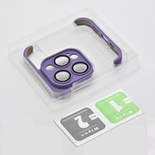 Заредете изображение във визуализатора на галерията – MINI BUMPERS with camera island protection Case for IPHONE 15 PRO MAX dark purple
