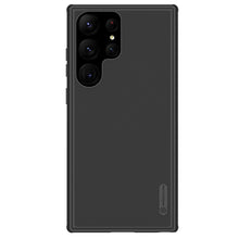 Заредете изображение във визуализатора на галерията – Nillkin Super Frosted Shield Pro case for Samsung Galaxy S23 Ultra armored cover + phone stand black
