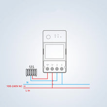 Заредете изображение във визуализатора на галерията – Sonoff POW Elite Wi-Fi transmitter with energy consumption measurement function 16A white (POWR316D)
