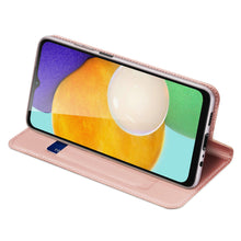 Заредете изображение във визуализатора на галерията – Dux Ducis Skin Pro Case for Samsung Galaxy A14 5G Flip Card Wallet Stand Pink
