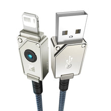 Заредете изображение във визуализатора на галерията – USB cable - Lightning Baseus Unbreakable 2.4A 480Mbps 1m - white
