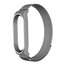 Заредете изображение във визуализатора на галерията – Strap metal for smartband Xiaomi Mi Band 5 / 6 black (02)
