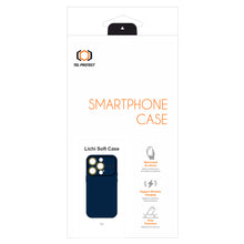 Заредете изображение във визуализатора на галерията – Tel Protect Lichi Soft Case for Iphone 13 Pro Max navy
