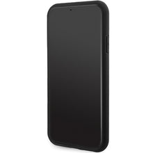 Заредете изображение във визуализатора на галерията – Original Case GUESS hardcase 4G Triangle Metal Logo GUHCN61PG4GPK for Iphone 11/XR black

