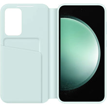 Заредете изображение във визуализатора на галерията – Samsung Smart View Wallet EF-ZS711CMEGWW case for Samsung Galaxy S23 FE - mint
