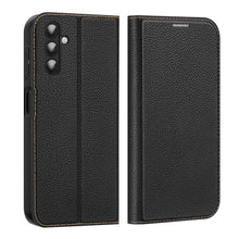 Заредете изображение във визуализатора на галерията – Dux Ducis Skin X2 case Samsung Galaxy A14 5G flip case wallet stand black
