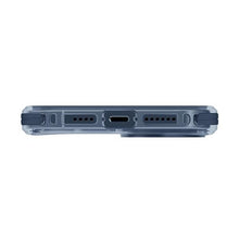 Заредете изображение във визуализатора на галерията – Uniq Combat iPhone 15 Pro 6.1" case Magclick Charging blue/smoke blue
