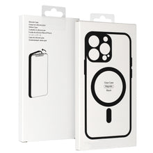 Заредете изображение във визуализатора на галерията – Acrylic Color Magsafe Case for Iphone 15 Pro Max black
