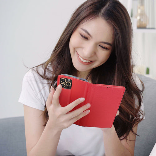 Smart case book for realme 9 red - TopMag
