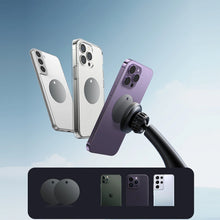Заредете изображение във визуализатора на галерията – Joyroom car magnetic phone holder for cockpit/dashboard/window black (JR-ZS356)
