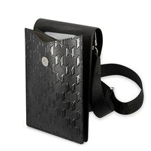 Заредете изображение във визуализатора на галерията – Universal bag for mobile Karl Lagerfeld KLWBSAMSMK (Monogram Plate / black)
