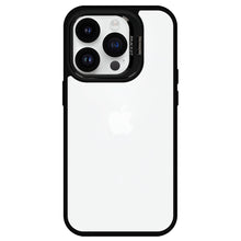 Заредете изображение във визуализатора на галерията – Tel Protect Kickstand case + camera glass (lens) for Iphone 15 Pro black
