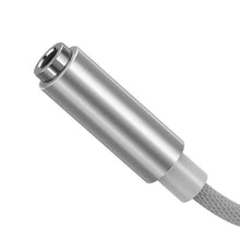 Заредете изображение във визуализатора на галерията – Baseus adaptor audio/hf от iphone lightning 8-pin към jack 3,5mm female бял call3-02 - TopMag
