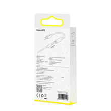Заредете изображение във визуализатора на галерията – Baseus adaptor audio/hf от iphone lightning 8-pin към jack 3,5mm female бял call3-02 - TopMag
