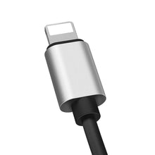 Заредете изображение във визуализатора на галерията – Baseus adaptor audio/hf от iphone lightning 8-pin към jack 3,5mm female черен call3-01 - TopMag
