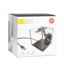 Заредете изображение във визуализатора на галерията – Baseus amplify sound charging station черен - TopMag
