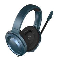 Заредете изображение във визуализатора на галерията – Baseus baseus gamo immersive virtual 3d game headphone blue ngd05-03 - TopMag
