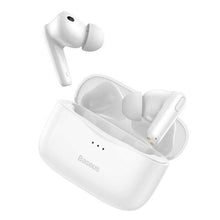 Заредете изображение във визуализатора на галерията – Baseus bluetooth earphones tws anc (active noise reduction) simu s2 ngs2-02 white - TopMag
