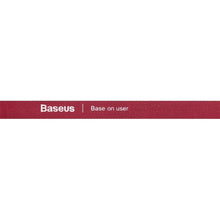 Заредете изображение във визуализатора на галерията – Baseus cable organizer nylon cable winder 3m red acmgt-f09
