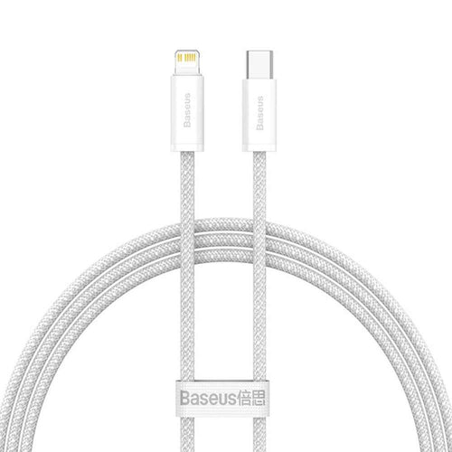 Baseus cable type c to apple lightning 8-pin pd20w power delivery dynamic series cald000002 1m white - TopMag