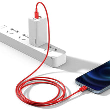 Заредете изображение във визуализатора на галерията – Baseus cable type c to apple lightning 8-pin pd20w power delivery superior catlys-c09 2m red - TopMag
