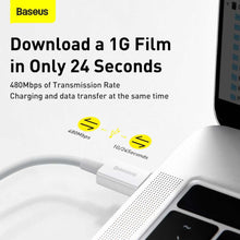 Заредете изображение във визуализатора на галерията – Baseus cable type c to apple lightning 8-pin pd20w power delivery superior series catlys-02 0,25m white - TopMag
