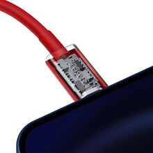 Заредете изображение във визуализатора на галерията – Baseus cable type c to apple lightning 8-pin pd20w power delivery superior series catlys-a09 1m red - TopMag
