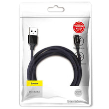 Заредете изображение във визуализатора на галерията – Baseus cable usb do apple lightning 8-pin 1,5a yvien calyw-c01 3m black - TopMag
