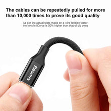 Заредете изображение във визуализатора на галерията – Baseus cable usb do apple lightning 8-pin 1,5a yvien calyw-c01 3m black - TopMag
