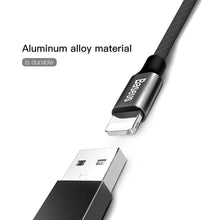 Заредете изображение във визуализатора на галерията – Baseus cable usb do apple lightning 8-pin 1,5a yvien calyw-c01 3m black - TopMag
