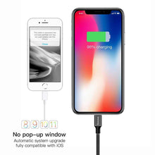 Заредете изображение във визуализатора на галерията – Baseus cable usb do apple lightning 8-pin 1,5a yvien calyw-c01 3m black - TopMag
