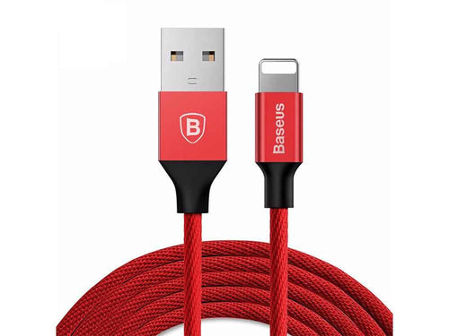 Baseus cable usb to apple lightning 8-pin 1,5a yvien calyw-c09 3m red - TopMag