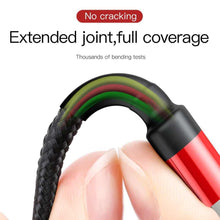 Заредете изображение във визуализатора на галерията – Baseus cable usb to apple lightning 8-pin 2,4a cafule special edition calklf-g09 1m red - TopMag
