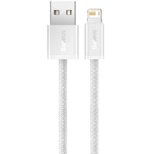 Заредете изображение във визуализатора на галерията – Baseus cable usb to apple lightning 8-pin 2,4a dynamic series cald000402 1m white - TopMag

