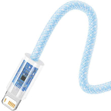 Заредете изображение във визуализатора на галерията – Baseus cable usb to apple lightning 8-pin 2,4a dynamic series cald000403 1m blue - TopMag
